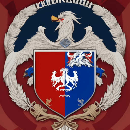 AI generated: Generate the Logo of Independent Sambia - this is the territory of the Kaliningrad region. This coat...
