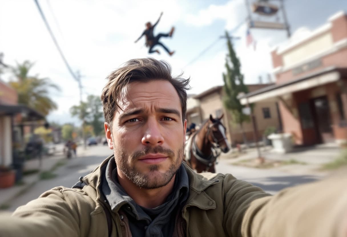 AI generated: An extremely unremarkable iPhone selfie photo with no clear subject or framing—just a careless snaps...