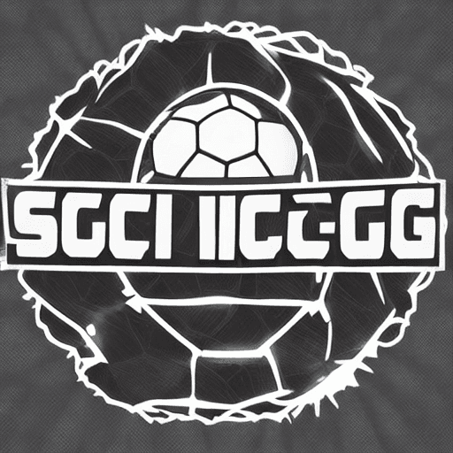 AI generated: Logo for a soccer podcast without letters
