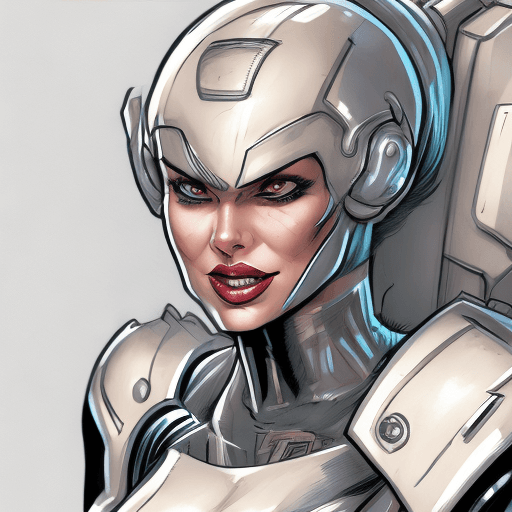 AI generated: woman dressed up as a comic book character, in the style of realistic and hyper-detailed renderings,...