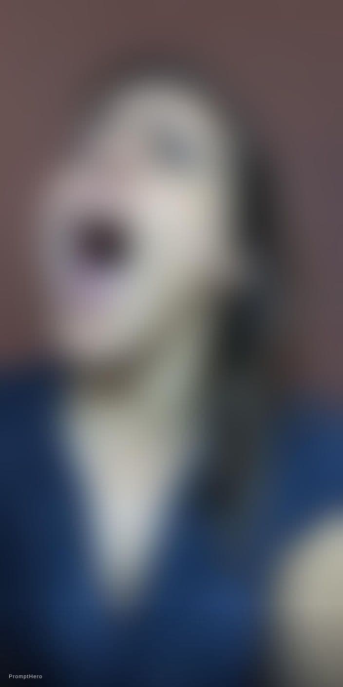 AI generated: Aheago face