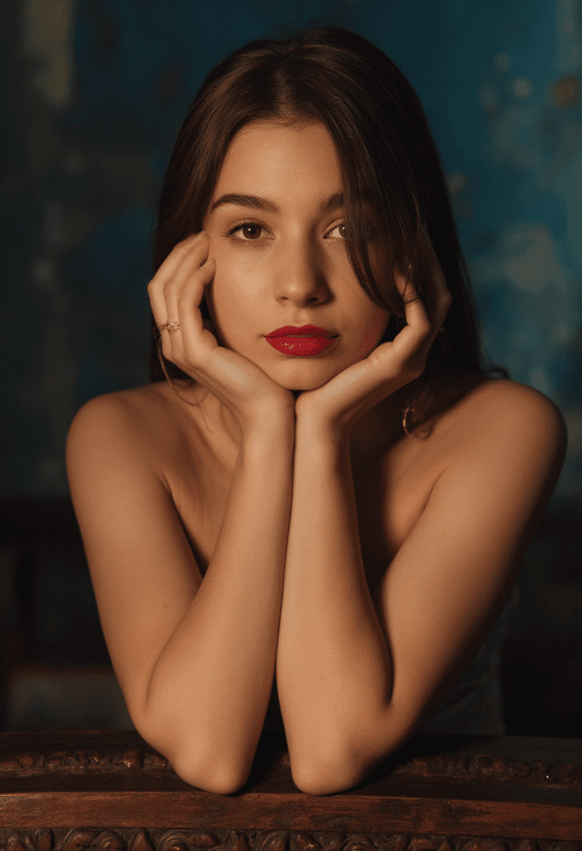 AI generated: Create a highly detailed, photorealistic image of a fit adult woman with shoulder-length brown hair ...