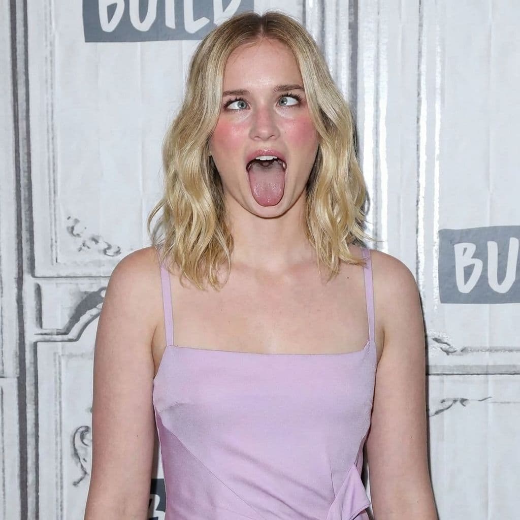 AI generated: Stick my tongue out with my mouth wide open so I’m making the ahegao face with my eyes crossed looki...