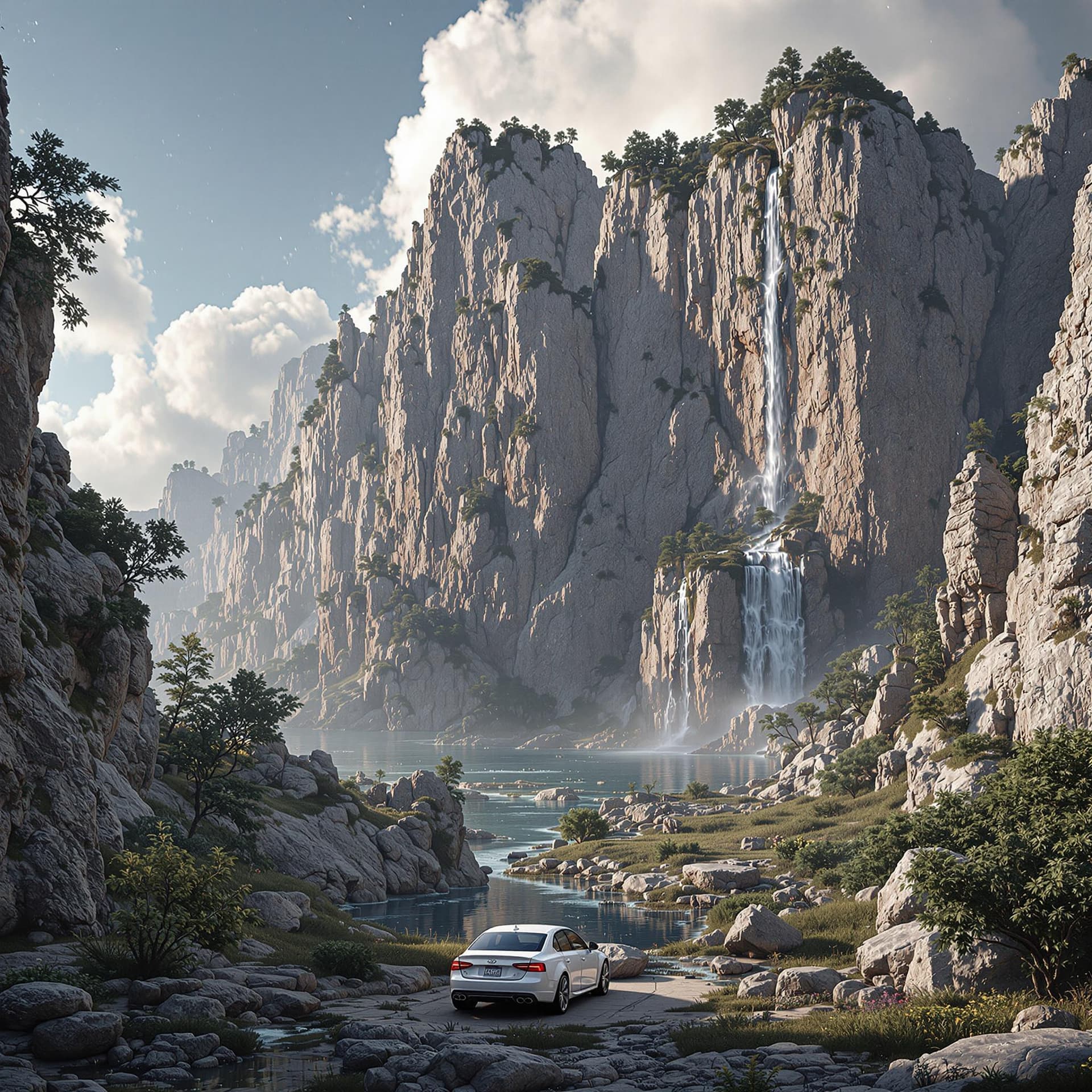 AI generated: photorealistic, hyper-detailed, cinematic, 8K, Unreal Engine, ray tracing

CGI, volumetric lighting,...