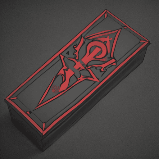 AI generated: (SAO) Laughing Coffin Logo Design