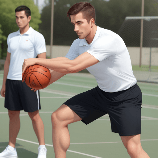 AI generated: physical education teacher is very handsome Shynbolat
