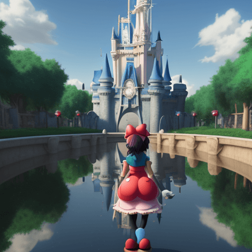 AI generated: photografia real 3d anime disney

