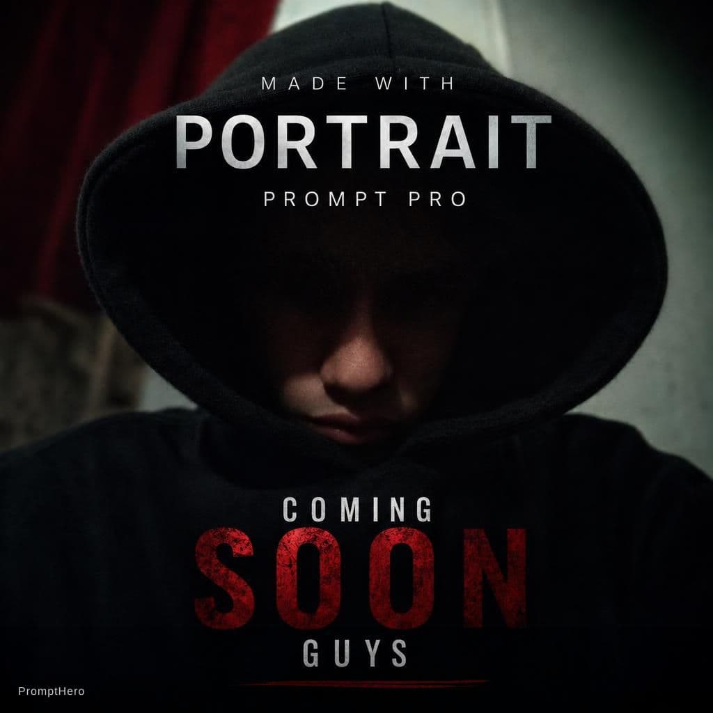 AI generated: made with portrait prompt pro   coming soon guys