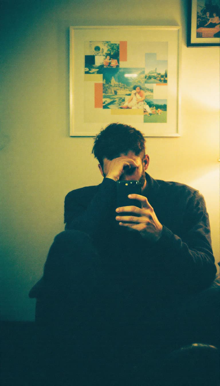 AI generated: guy, polaroid_24, color polaroid fujifilm