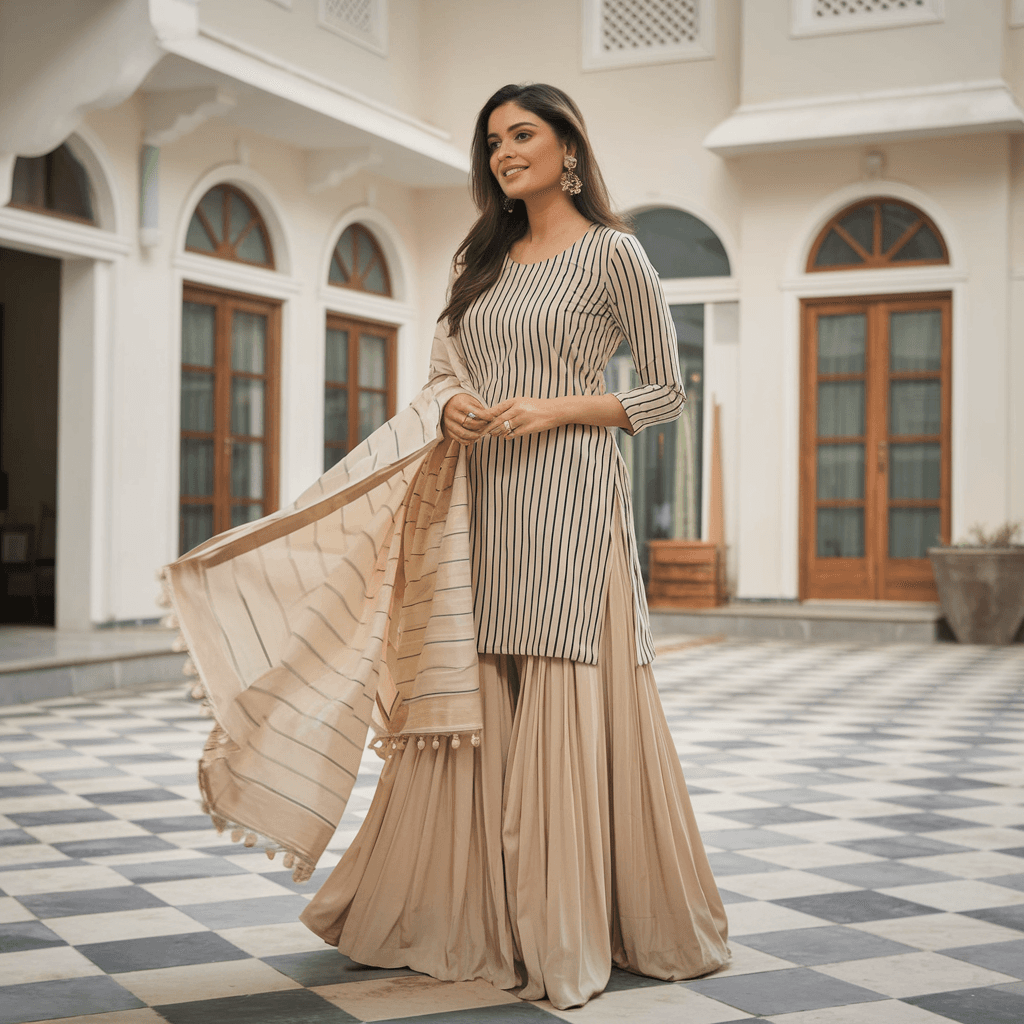 AI generated: indian modern bhabhi