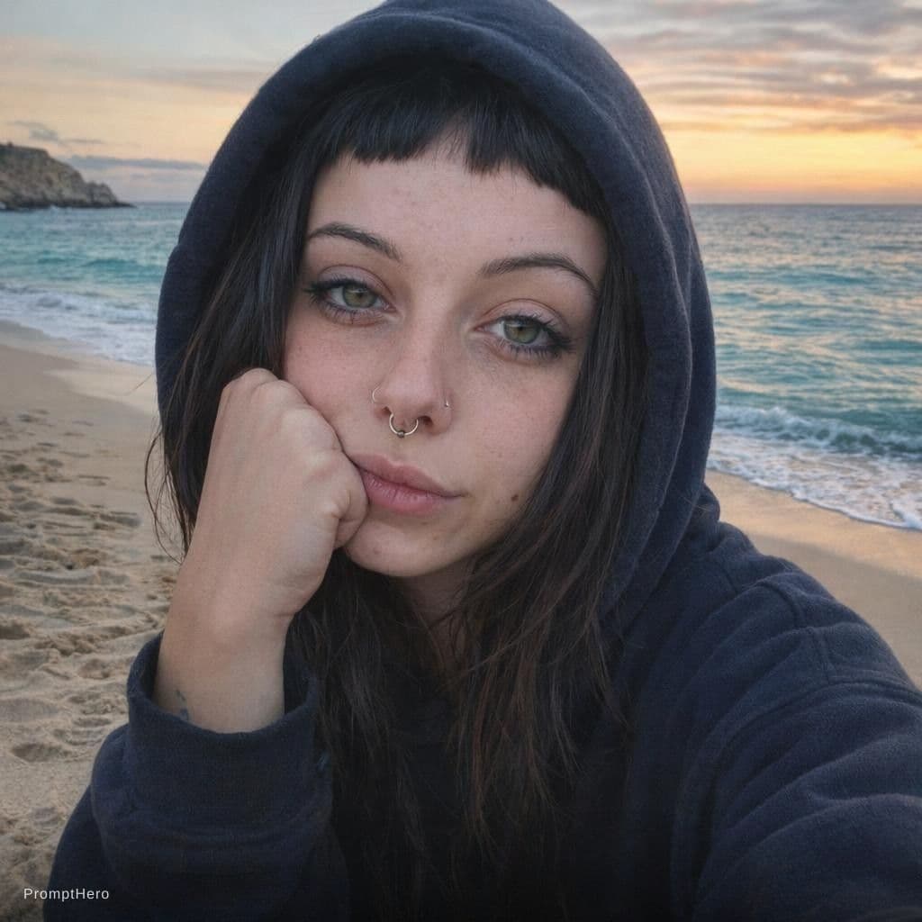 Hero prompt: On the beach 