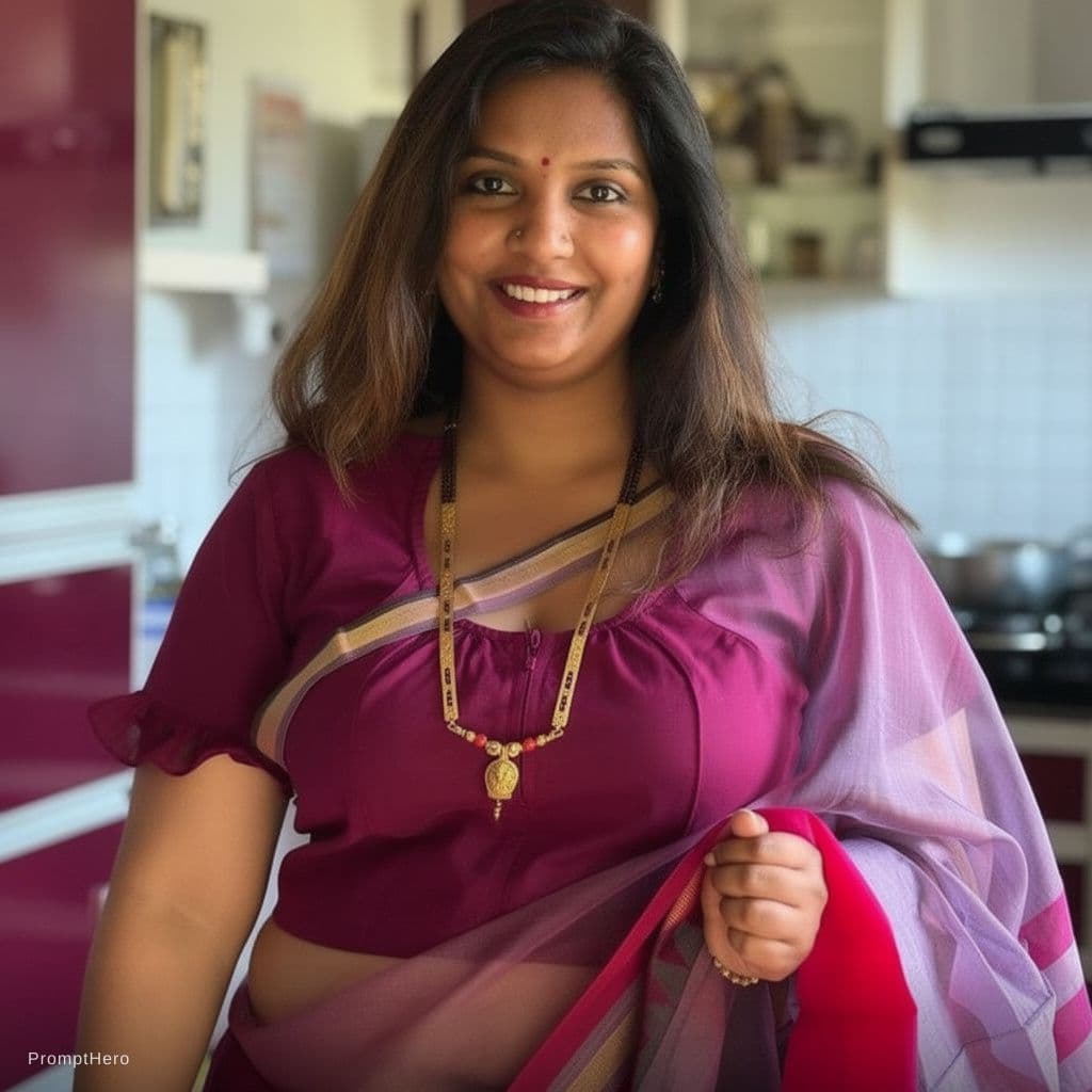 AI generated: This woman is wearing only a tight bra