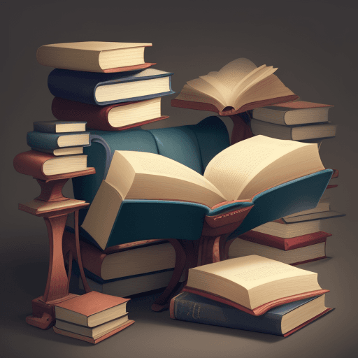 AI generated: imaginary book world
