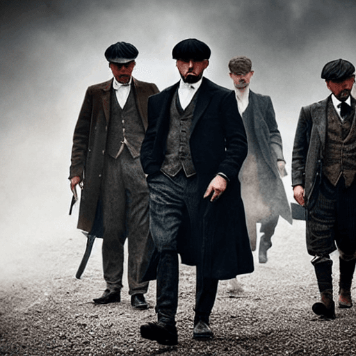 AI generated: PEAKY BLINDERS