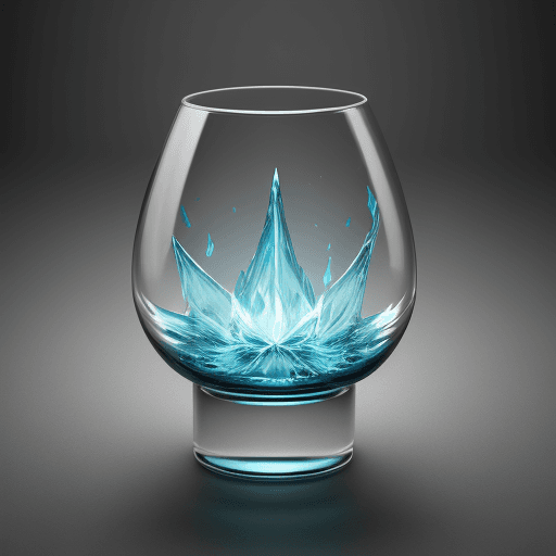 AI generated: power of shild glass , extremly realistic