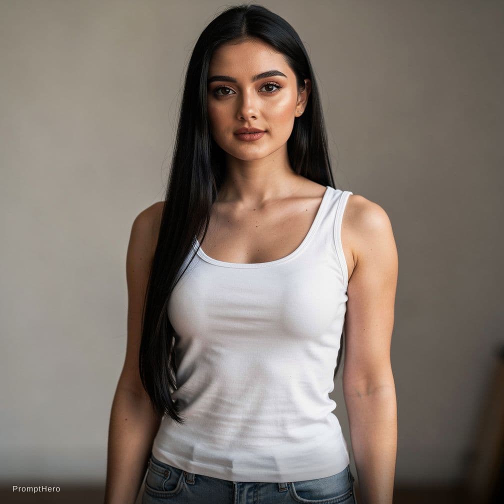 AI generated: make nude,black hair
