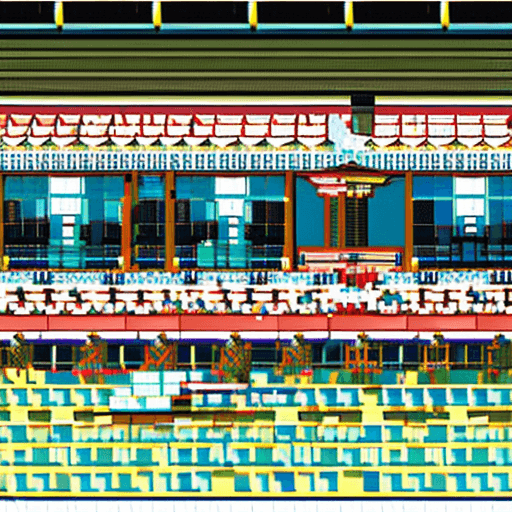 AI generated: pixelart, japan