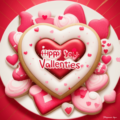AI generated: No matter how the cookie crumbles I hope you have a very sweet valentines day