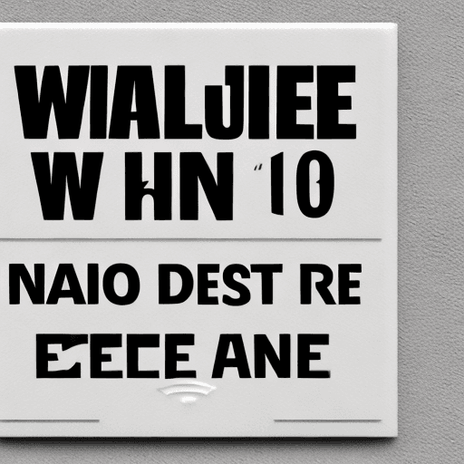 AI generated: Haz un cartel que avise de que no te debes conectar a redes wifi Publicas, el cartel debe de estar e...