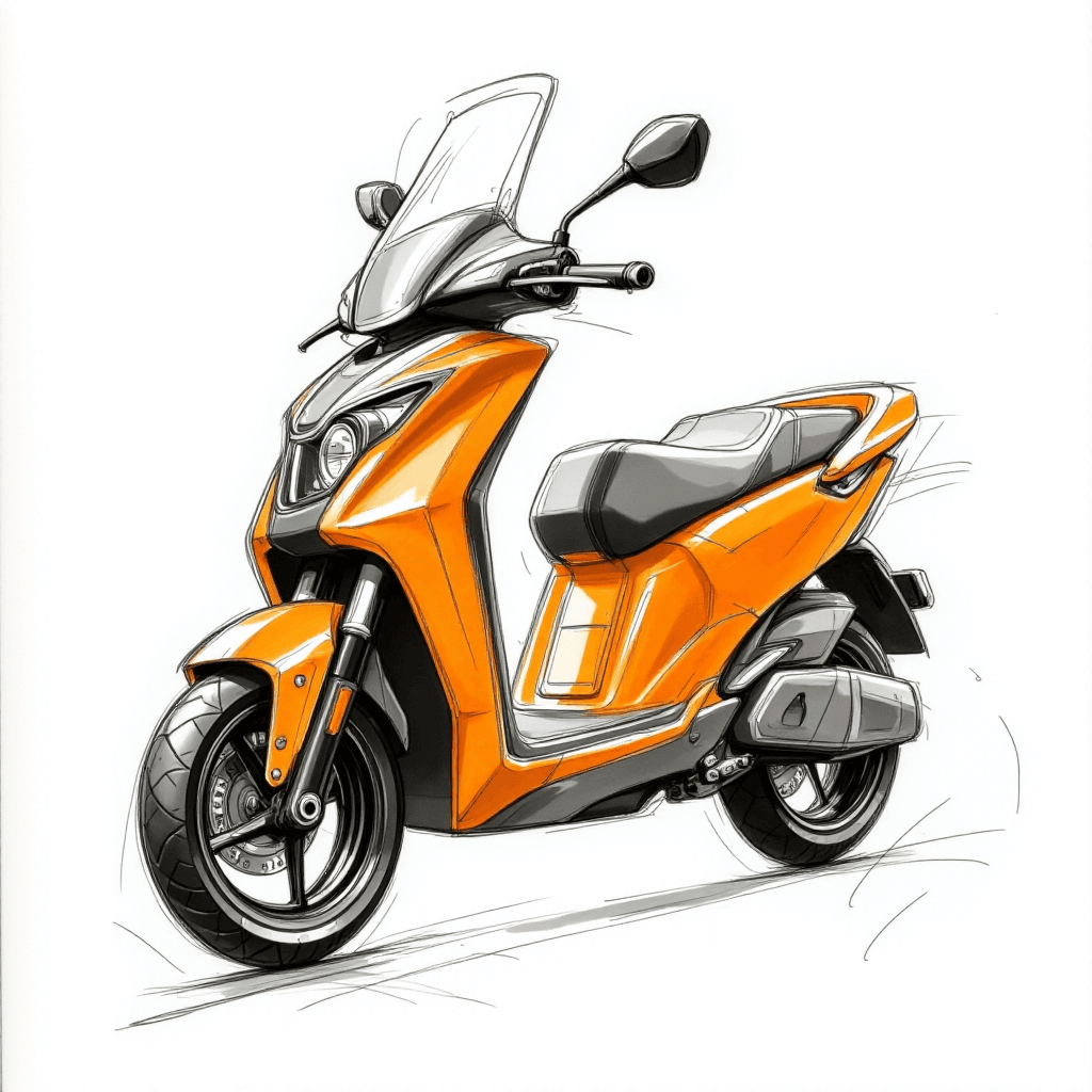 Industrial Design X Marker Rendering - Image 5