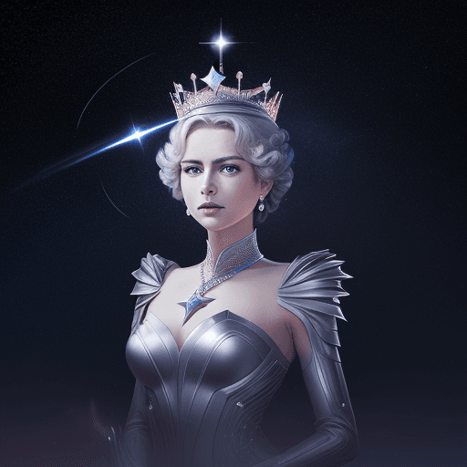AI generated: the queen of the stars --s 750 --v 6.0
