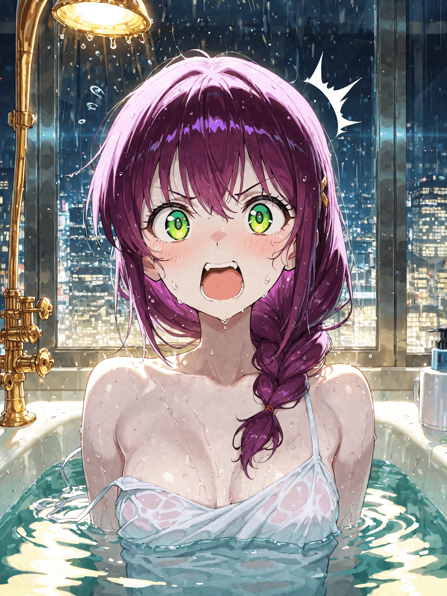 AI generated: (masterpiece), (best quality), ultra-detailed, cinematic lighting, anime style, beautiful anime girl...