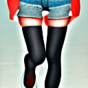 AI generated: (25:1.3) year old (sexy:1.3) (asian:1.1) (woman:1.1) with (dark:1.2) short hair, red eye shadow, wea...