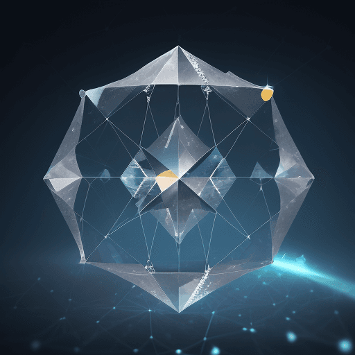 AI generated: An imaginative landscape on the subject of data integration and data analysis. Data as rough diamond...