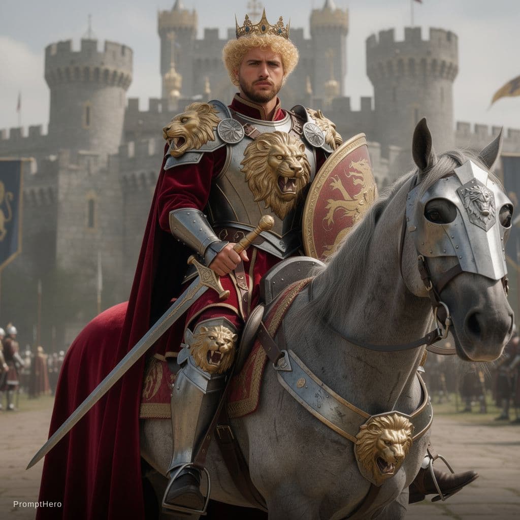 AI generated: I want a picture from the world of Game of Thrones about me. I am a 23-year-old young man. My first ...