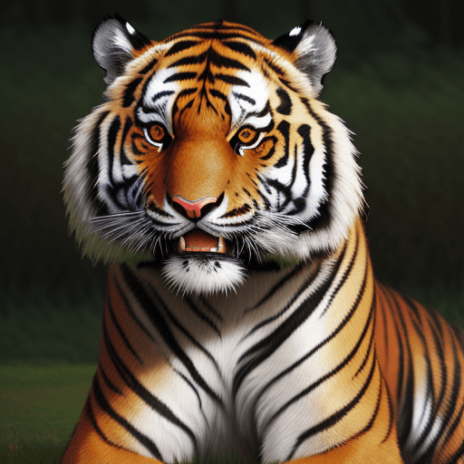 AI generated: Tiger