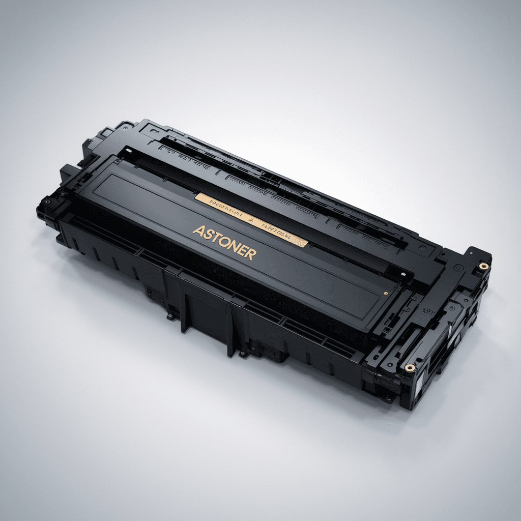 AI generated: To create an elegant high-definition image of a toner cartridge, displaying it as if it were a high-...