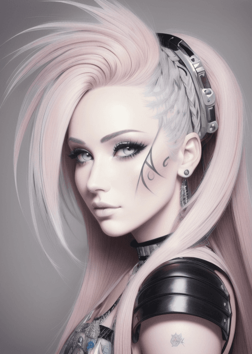 AI generated: ((masterpiece, art, drawing, painting, highly detailed, portrait)), a cartoon character, by Mike Jud...