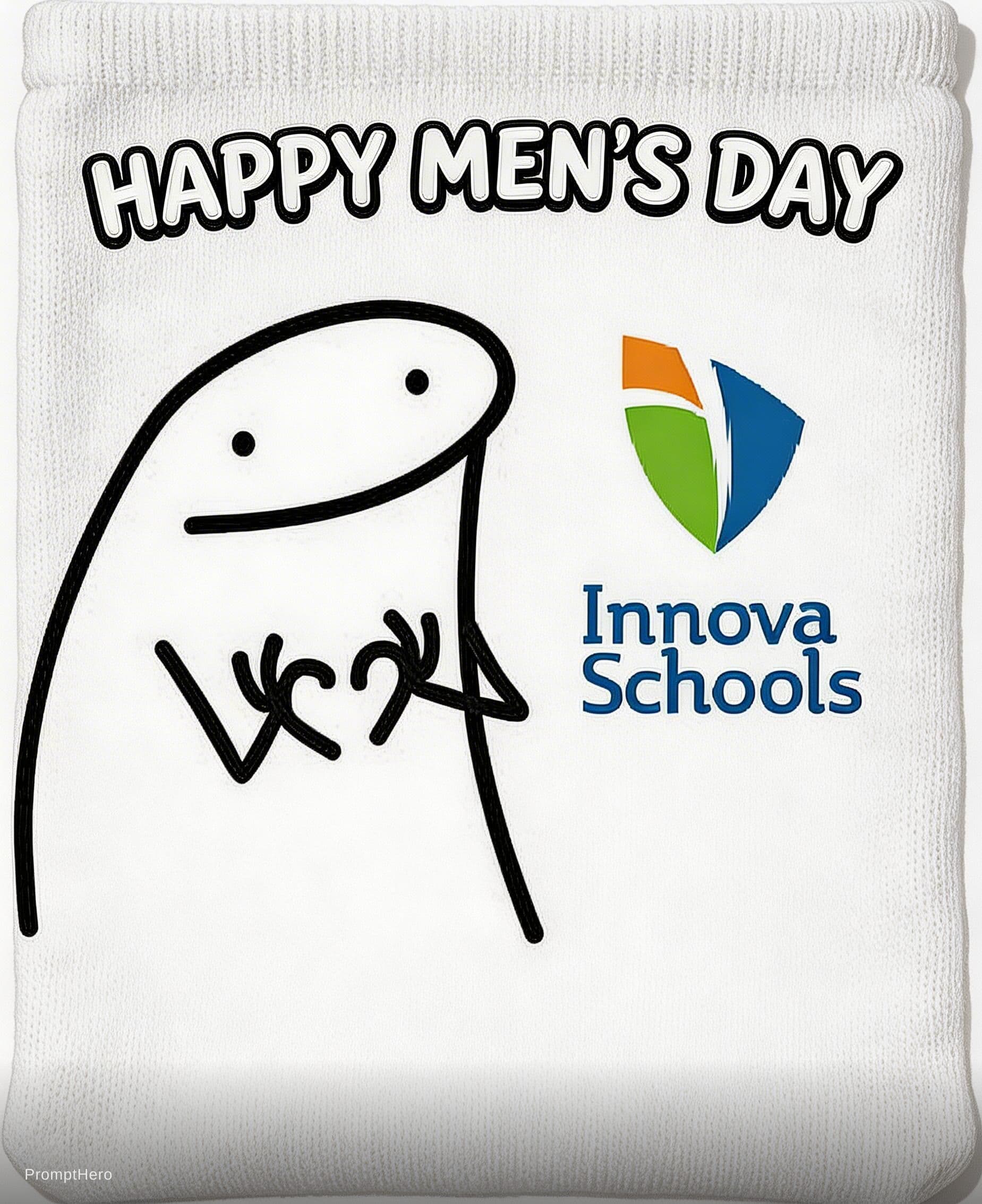 AI generated: Quiero que me crees una imagen que diga happy men's Day. Debe tener el logo adjunto. Quiero que sea ...