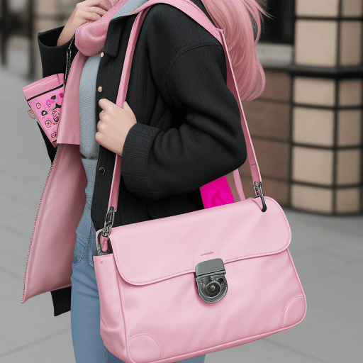 AI generated: pink bag, Channel