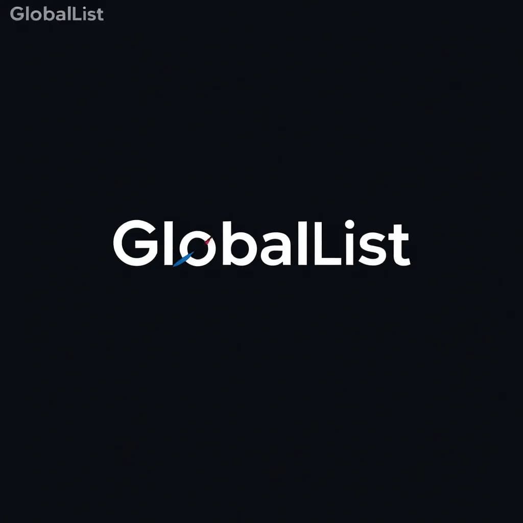 AI generated: Design a modern, tech-forward logo for a SaaS startup called GlobalList, which automates multilingua...