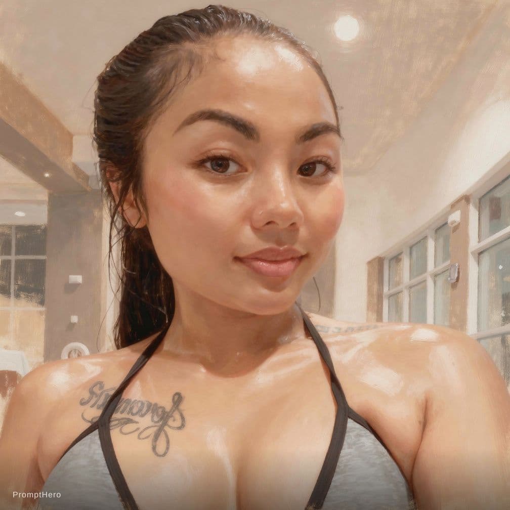 AI generated: Naked 