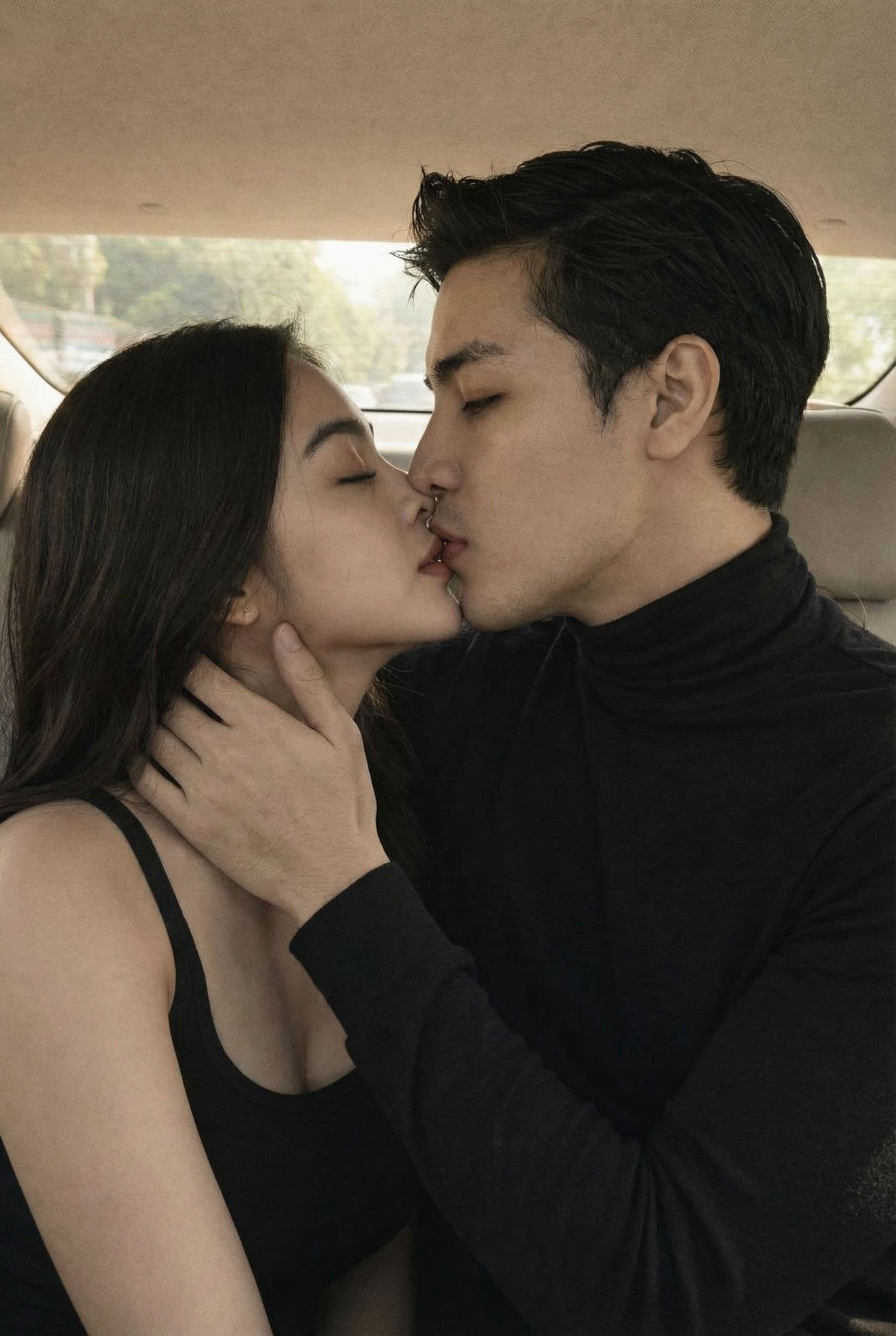 AI generated: Hot kissing sex