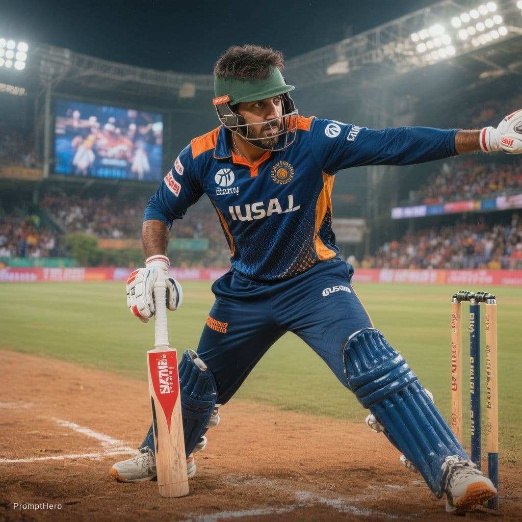 AI generated: Create a video for real cricket match csk vs rcb
