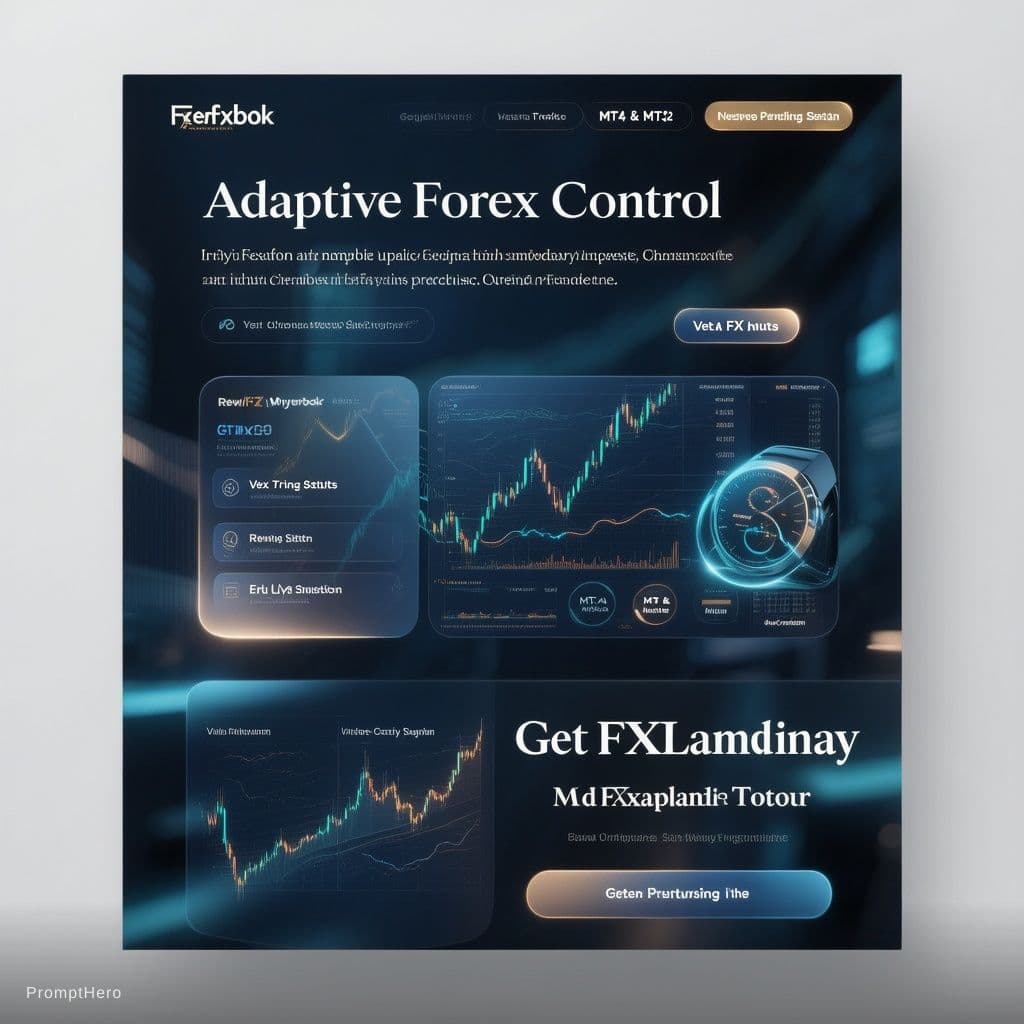 AI generated: Create a premium modern landing page design for a Forex Expert Advisor called "FXLambda".

Goal:
The...