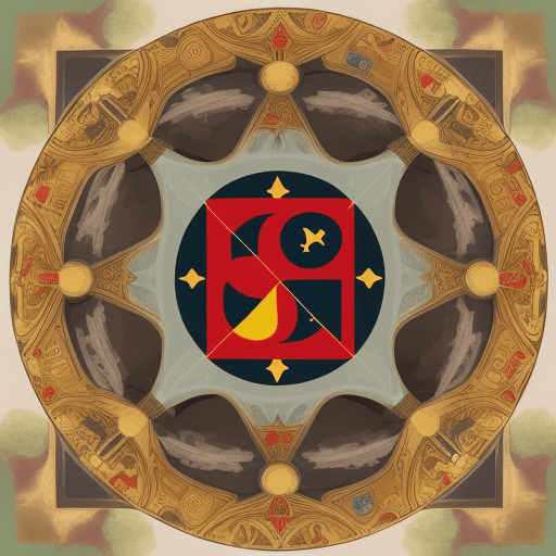 AI generated: create a picture with the symbol of the university of freiburg in latin style