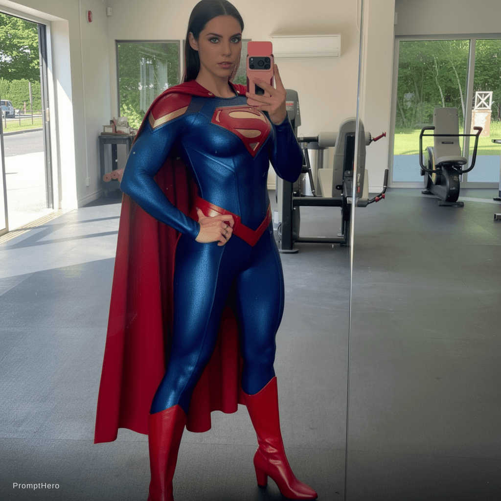 AI generated: TURN HER INTO THE SEXIEST SUPER WOMAN