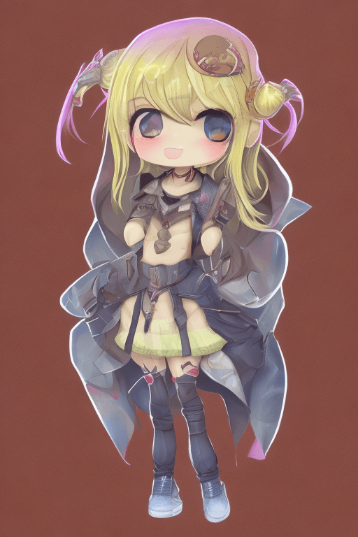 AI generated: ((chibi)), full-body