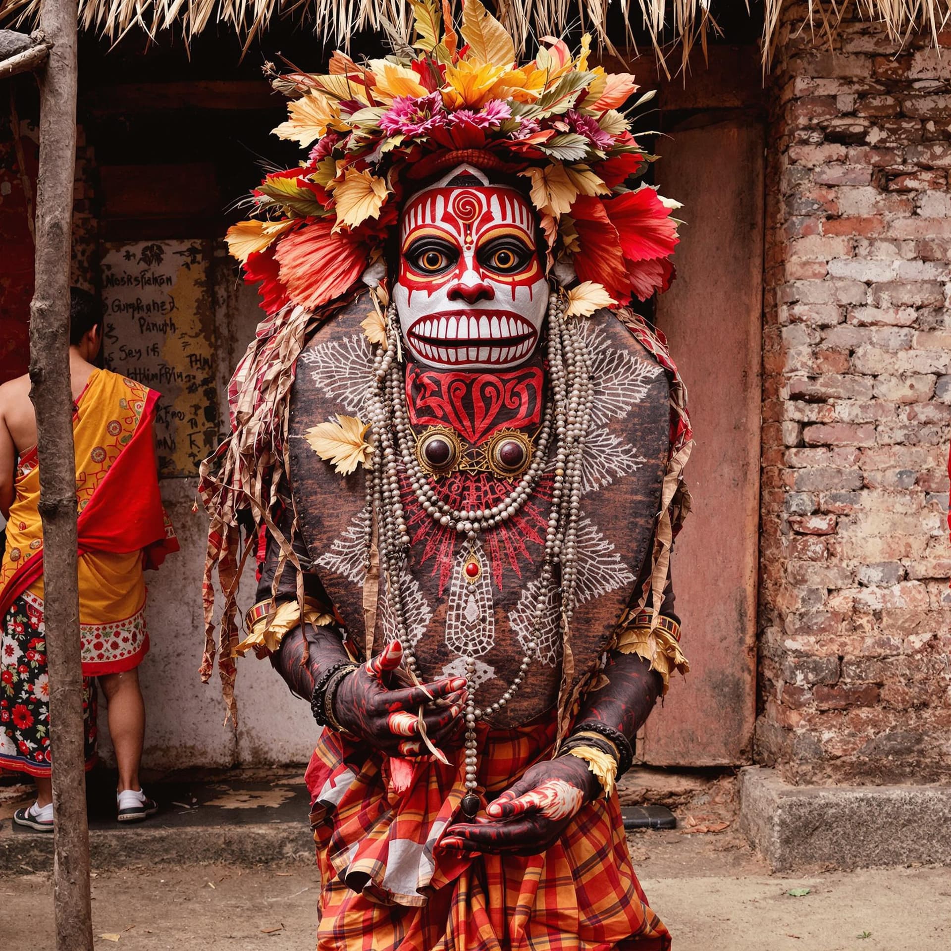 AI generated: theyyam
