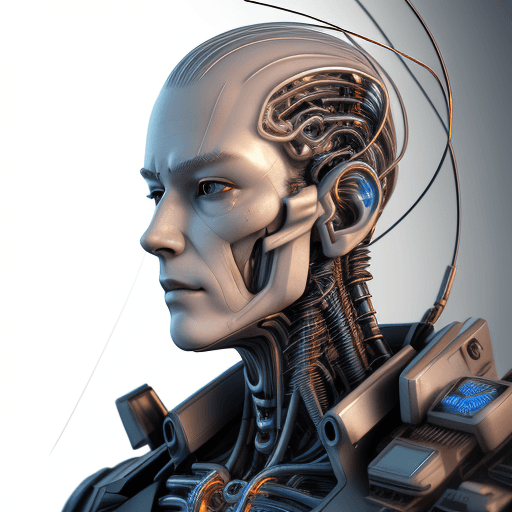AI generated: Character Sheet, complex 3d render ultra detailed of a beautiful porcelain profile japan man android...