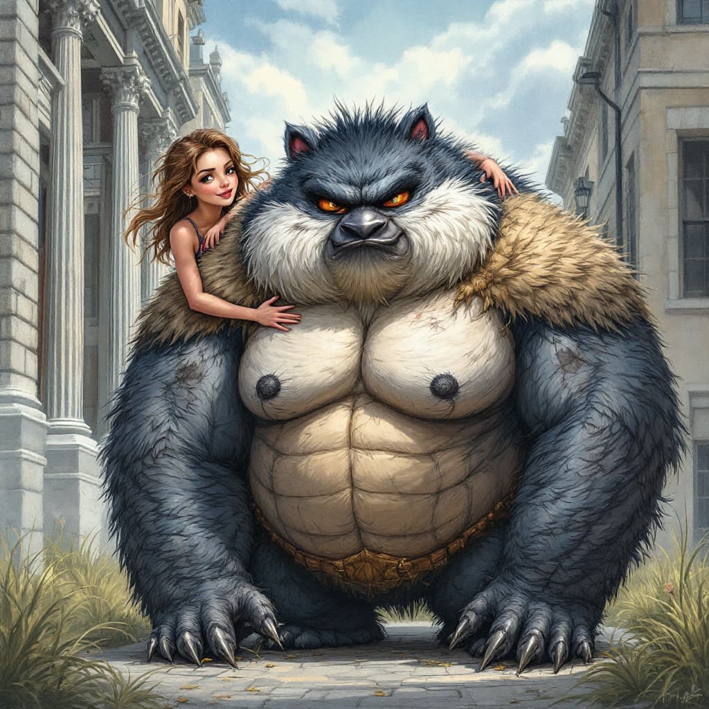 AI generated: Big tits
