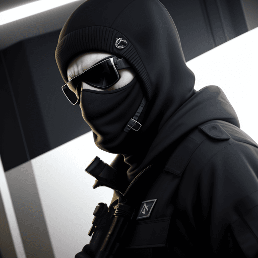 AI generated: The FSB operative looked menacing
