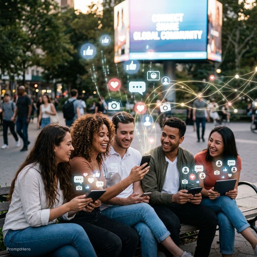 AI generated: Prompt social media