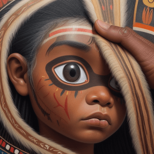 AI generated: masterpiece, best quality, ultra detailed, colombian indigenous pictograph, illustration, realism, n...