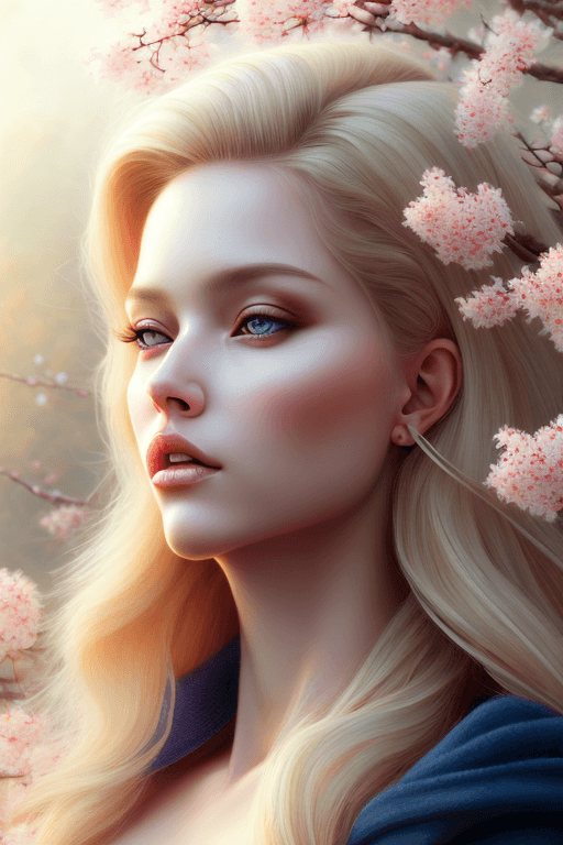 AI generated: photo of a gorgeous blonde female in the style of stefan kostic, realistic, half body shot, sharp fo...