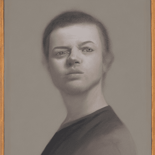 AI generated: A fake biography, hyperrealist portrait